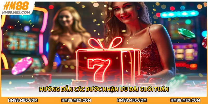 Hướng dẫn các bước nhận ưu đãi cuối tuần